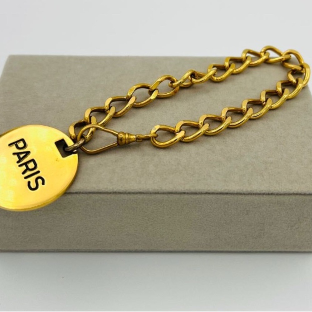 Chanel RARE vintage bag-charm/keychain/bracelet comes with COA - Picture 4 of 9